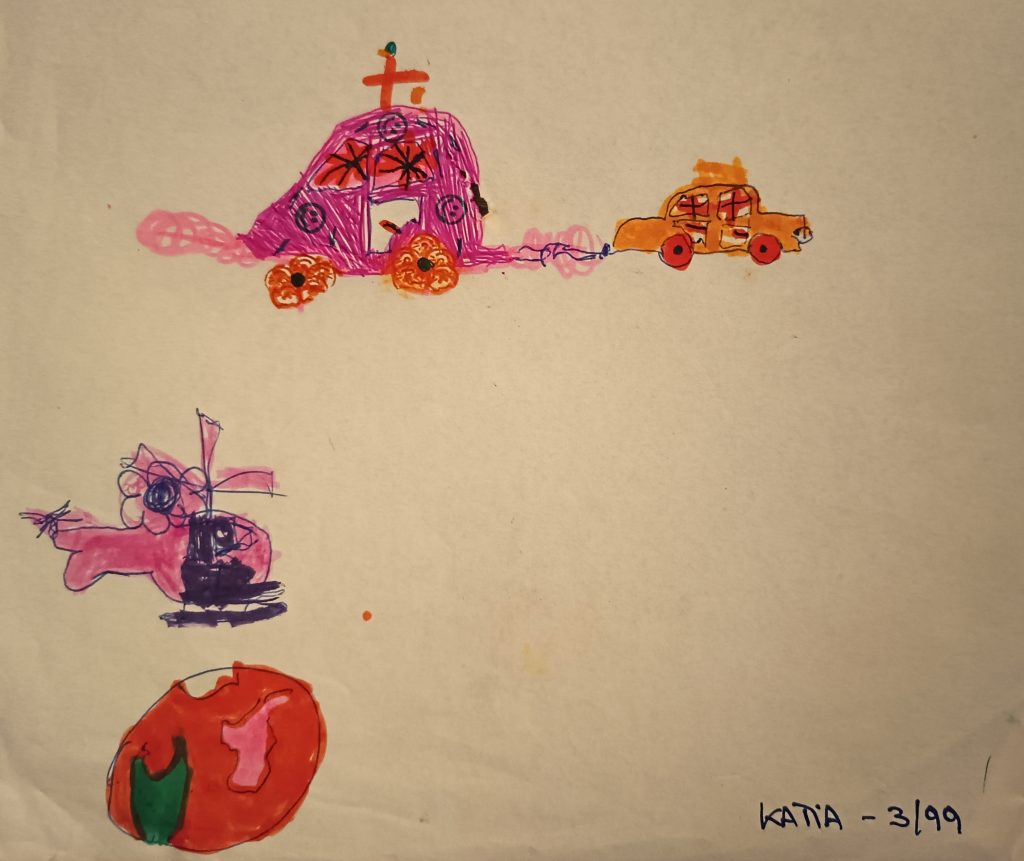 1999 Véhicules Enfance draws