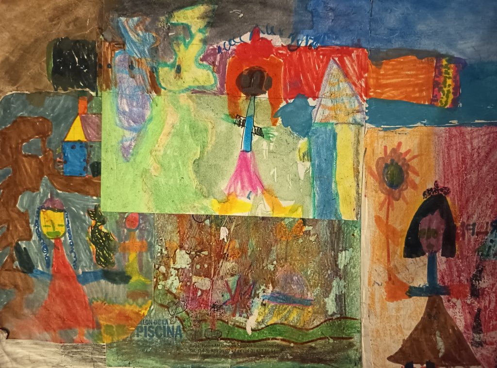 Enfance draw colorful