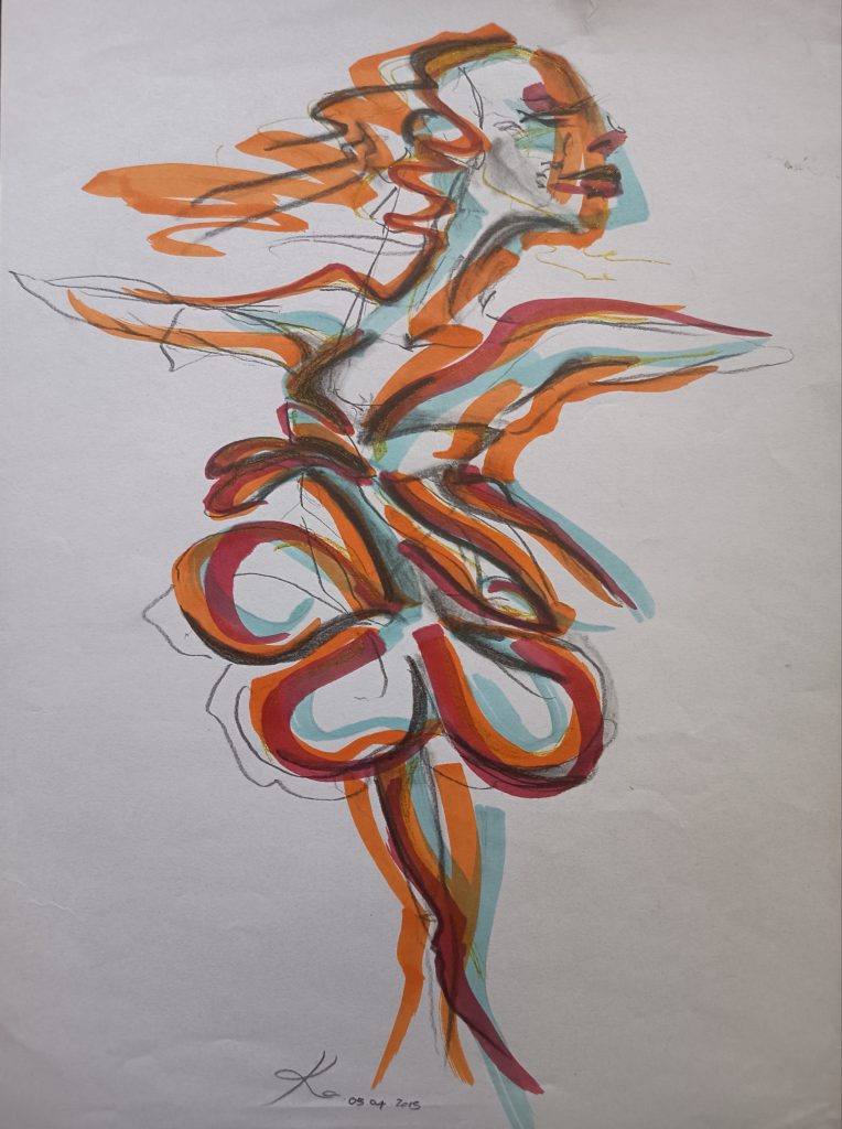 Danceuse Feutres