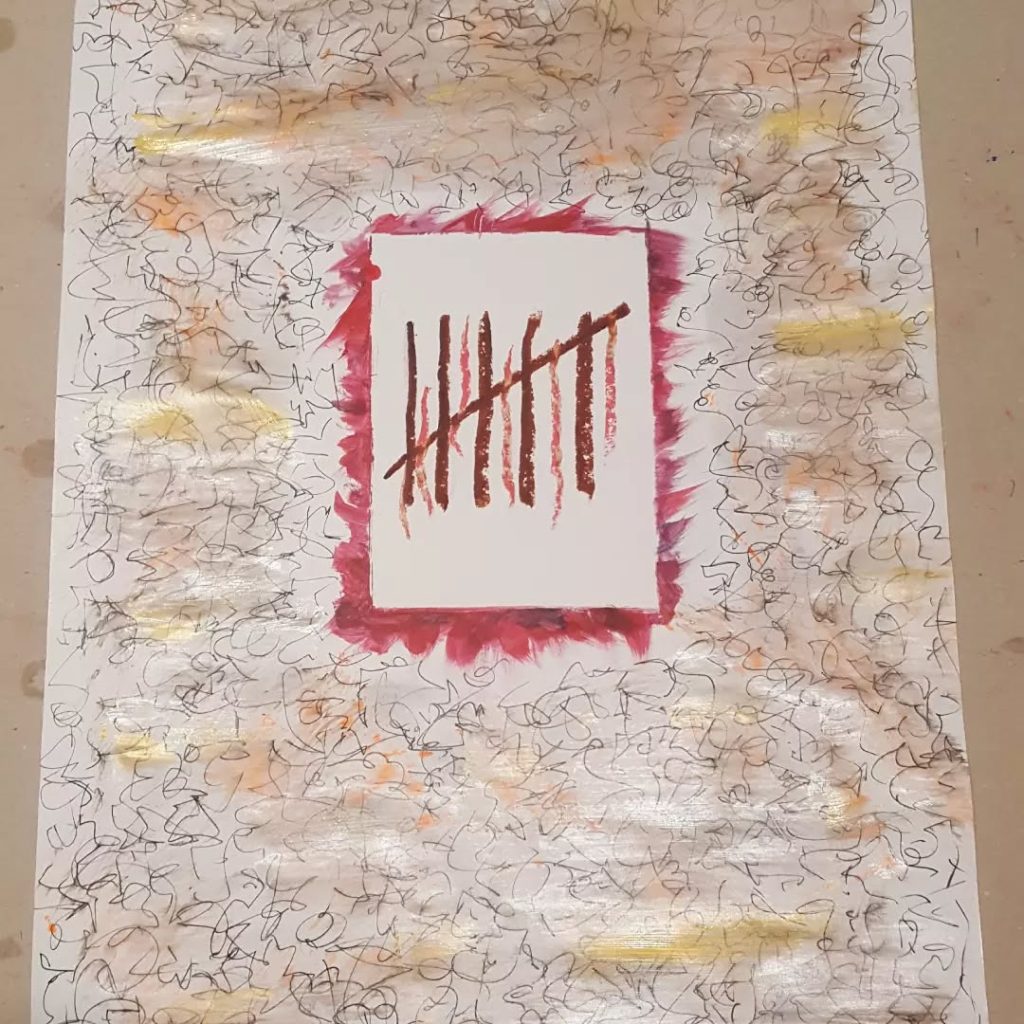 Mood prison sensorielle abstrait artist