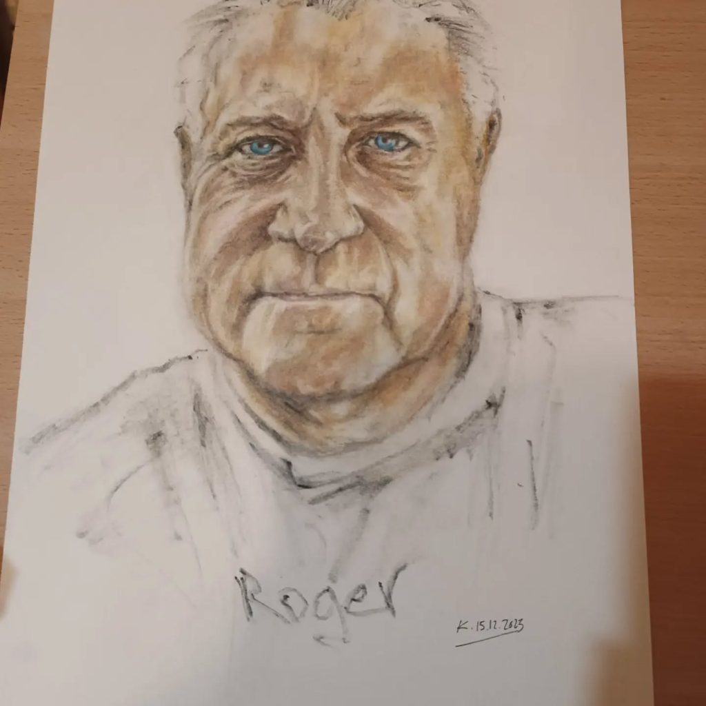 Portrait de Roger craies homme