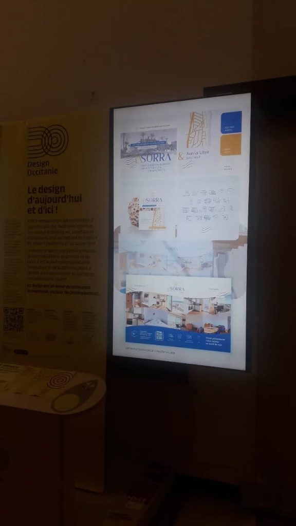 Exposition de mes projets à la Borne Design Occitanie. Evenement annuel organisé lors de la french design week