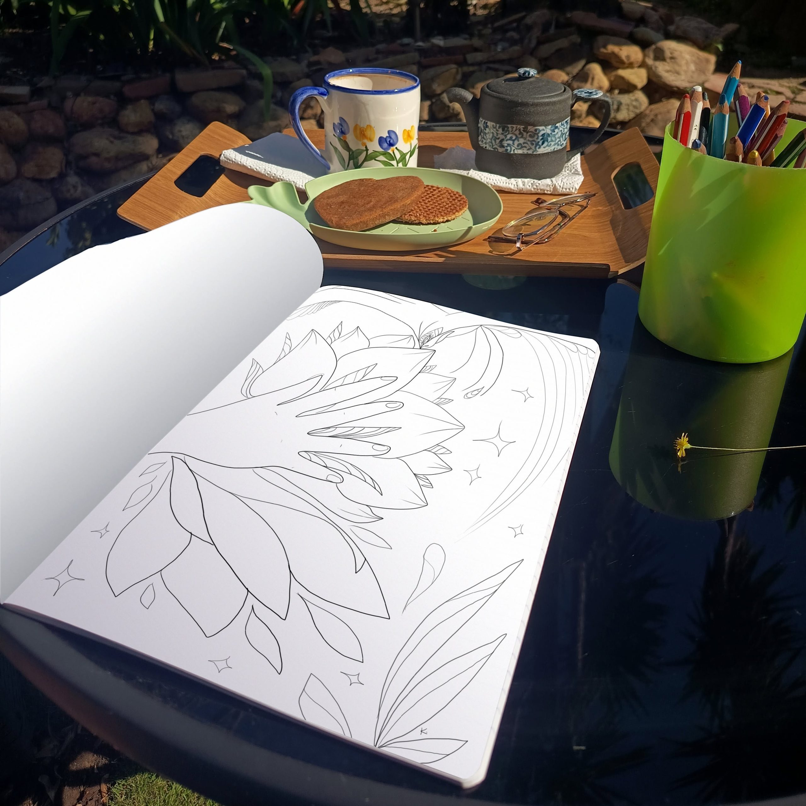 Coloring book carnet de coloriage voyage intérieur amazon 25 dessins