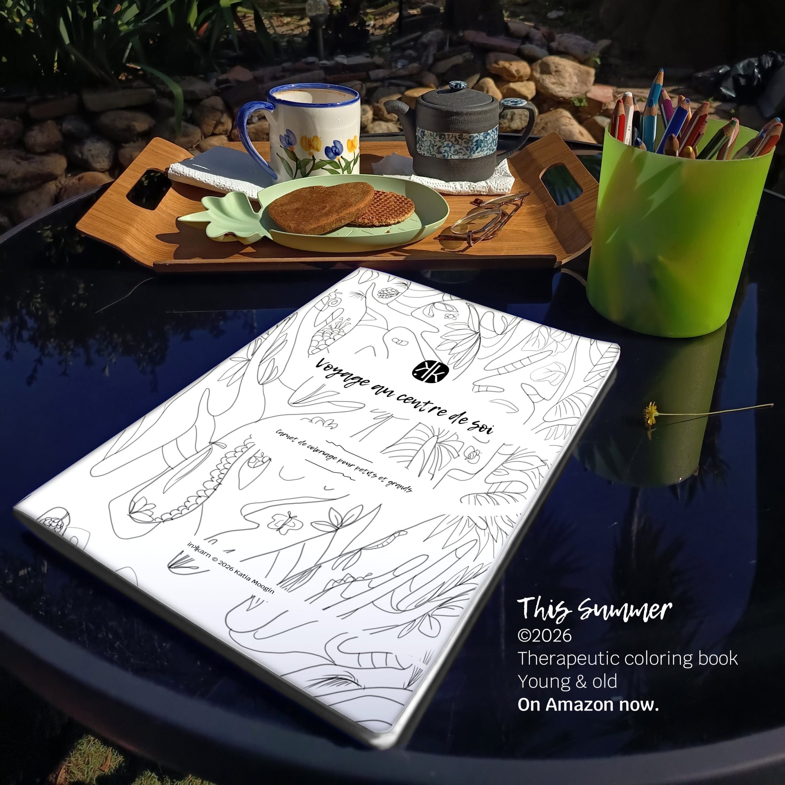 Coloring book carnet de coloriage voyage intérieur amazon 25 dessins