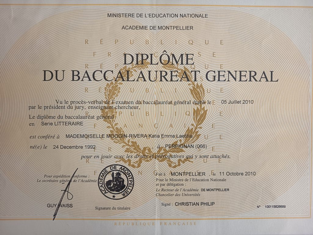 Diplome du baccalaureat general littéraire option arts plastiques jean lurçat