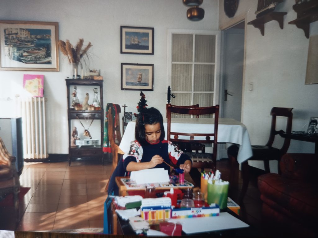 Enfance Barcelone 5 ans draw