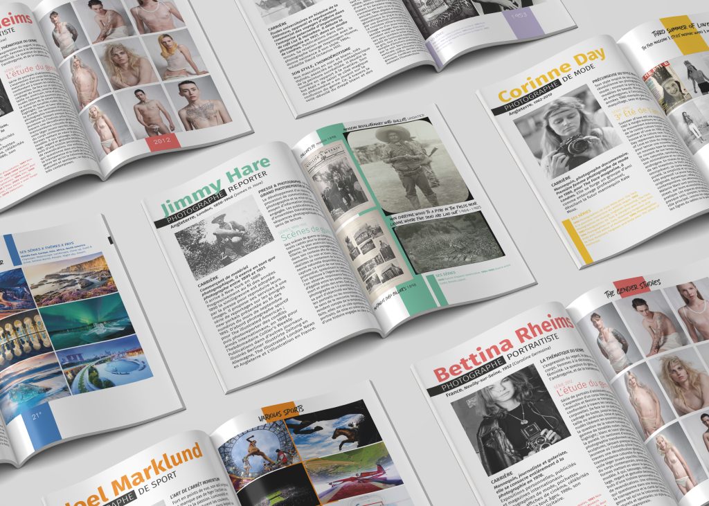 Dossier photographique et analyse de divers photographes et leurs style particulier