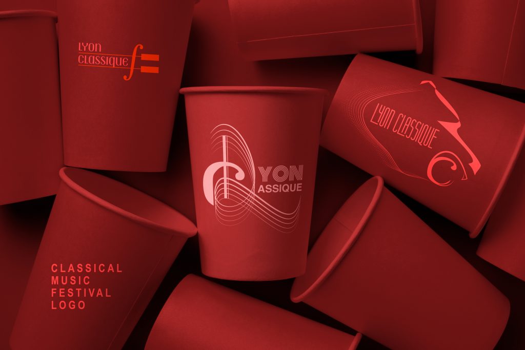 Logo Lyon Classique Festival musique gobelets