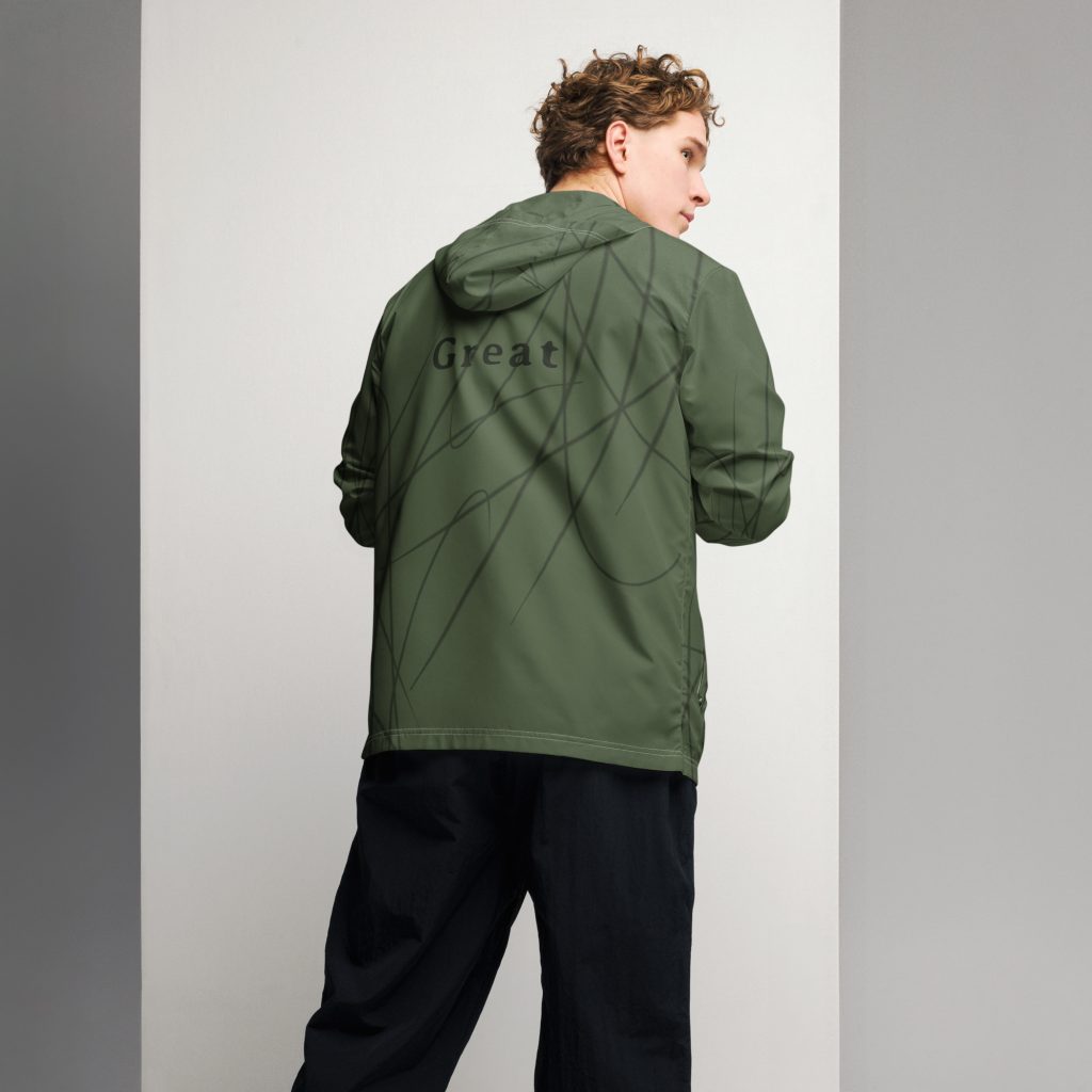 nature veste coupe-vent homme