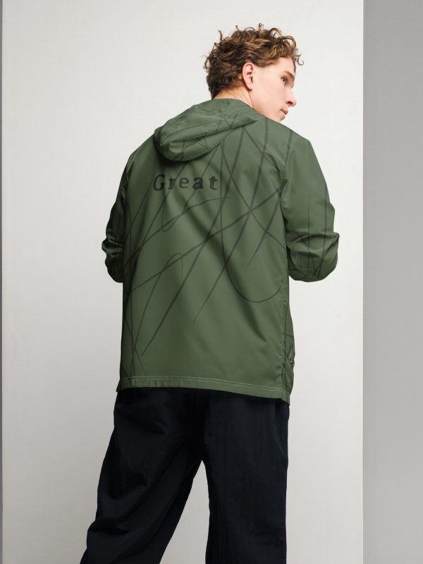 nature veste coupe-vent homme