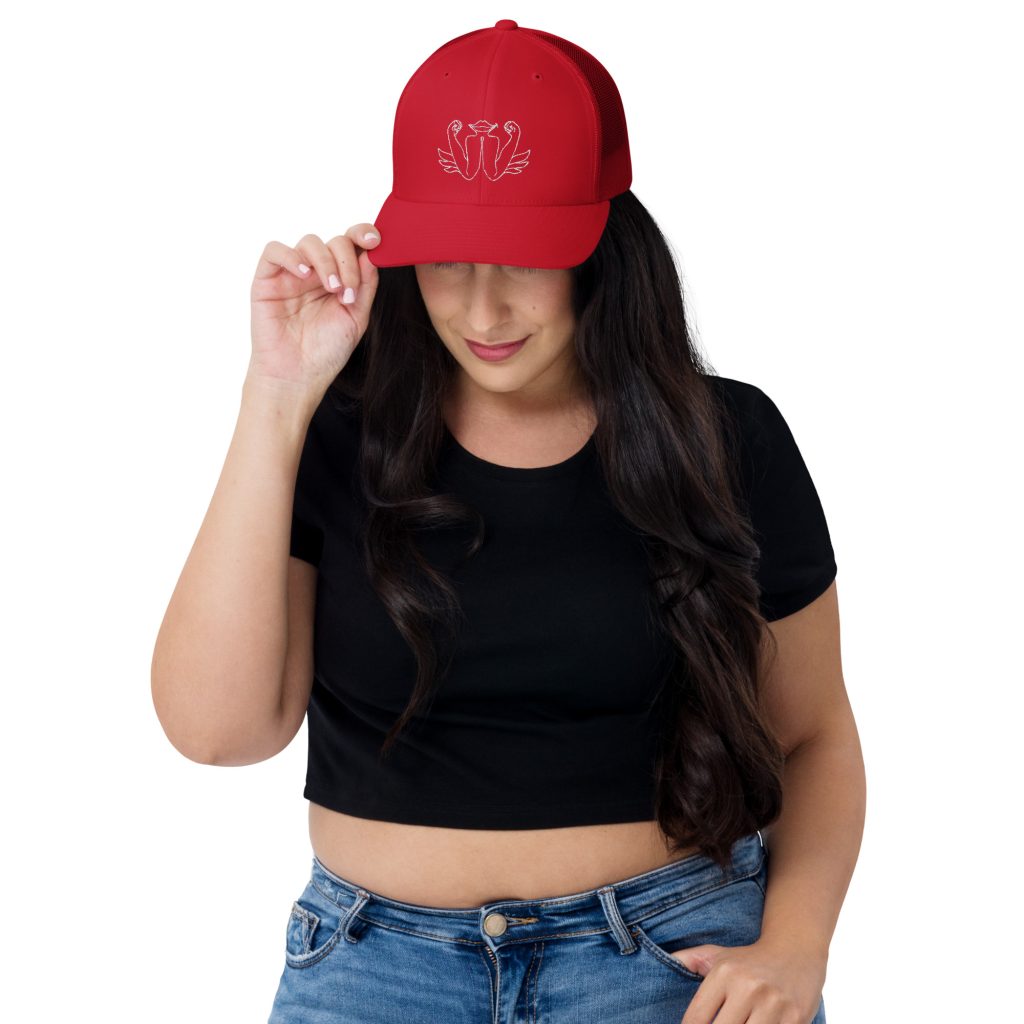 Casquette red women power