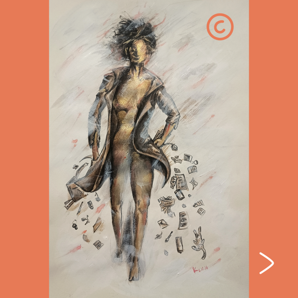 manifeste les graines de l'inspiration les gens sont riches dépossédé de leurs être société consommation capitalisme visuel dessin peinture acrylique brou de noix