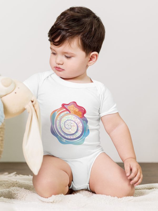 spirales et de l'imagination des enfants. Blanc